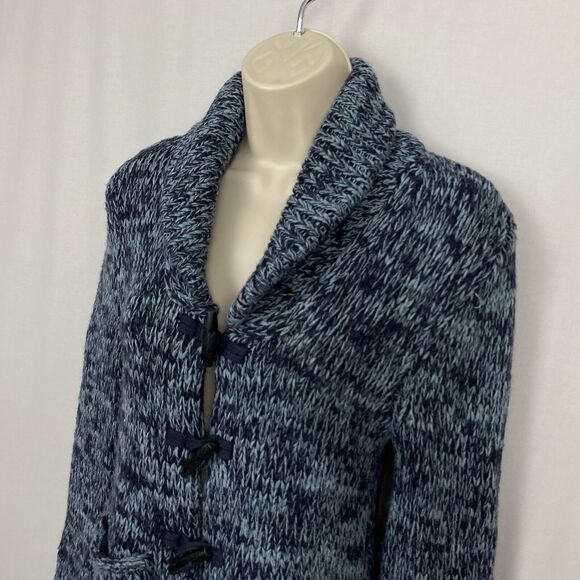 Moda International Cardigan Sweater Women Small Wool Toggle Button Shawl Vtg 90s - Picture 2 of 11